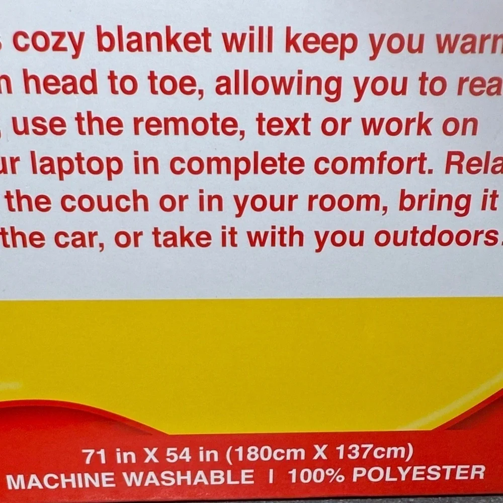 Snuggie cozy up